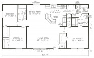 15 Artistic 3 Bedroom 2 Bath Open Floor Plans Home Building Plans 35218